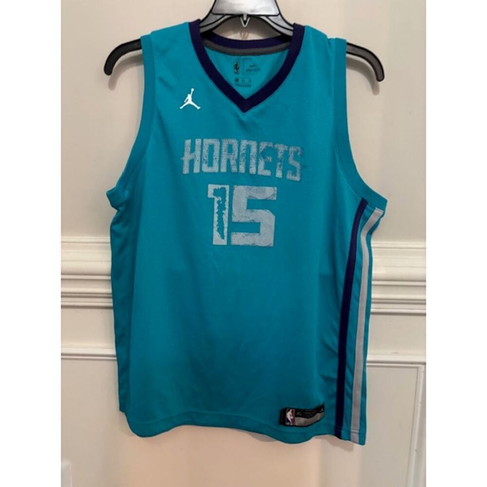 Kemba Walker #15 Charlotte Hornets Nike Jordan Swingman Jersey Mens XL